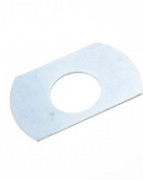 Oval shaped washer